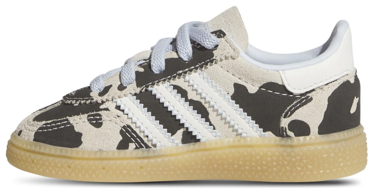 Кроссовки для мальчиков Handball Spezial Adidas, цвет Core Black/Off White/Crystal Sky — фото 2