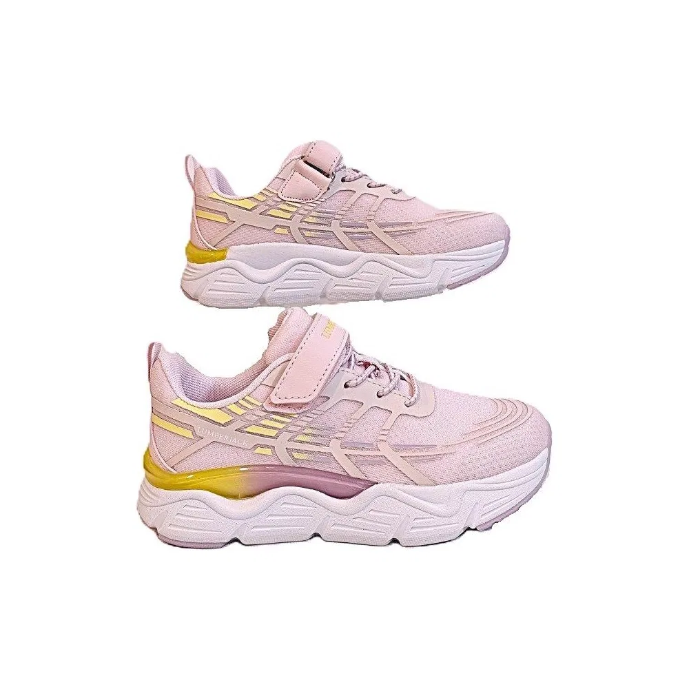 Детские спортивные кроссовки для девочек с застежкой Karlsen Lumberjack
