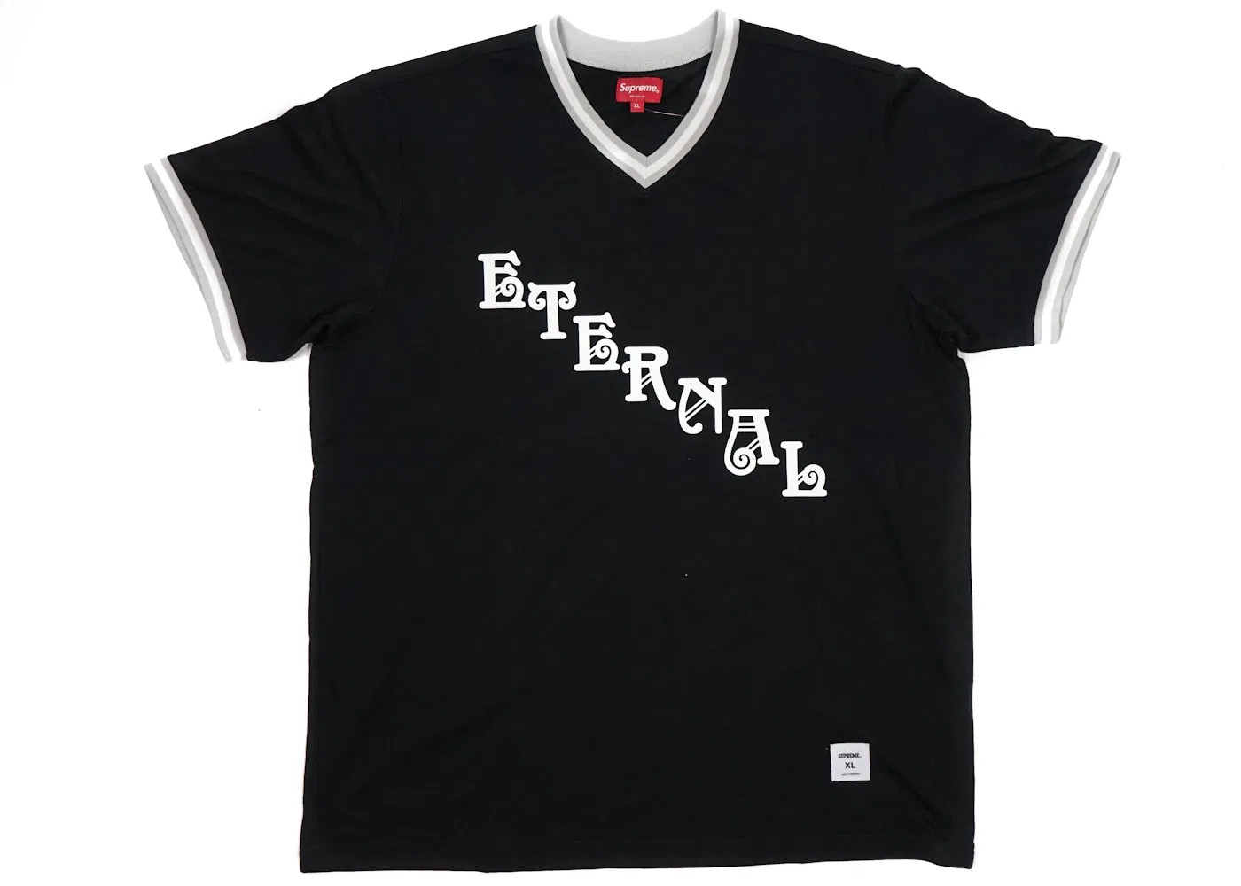 Мужская футболка-джерси с принтом Eternal Practice Jersey Supreme, черный