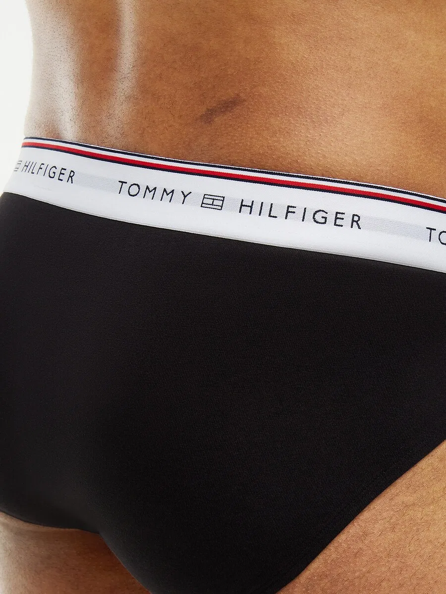Трусики TOMMY HILFIGER черного цвета — фото 3