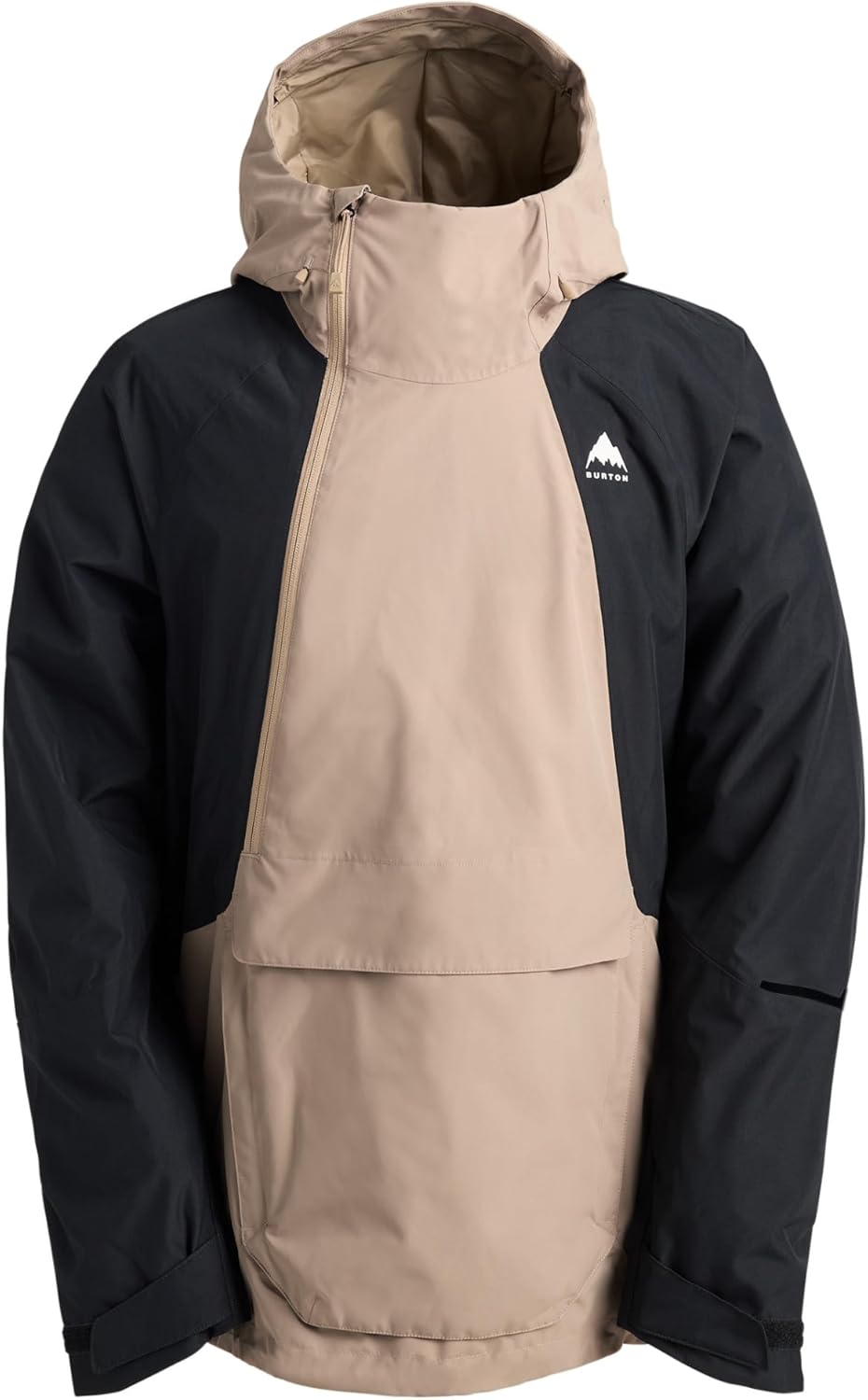 

Куртка-анорак Burton Men's Reserve 2L 20K с комфортным кроем, Summit Taupe / True Black, Черный, Куртка-анорак Burton Men's Reserve 2L 20K с комфортным кроем, Summit Taupe / True Black