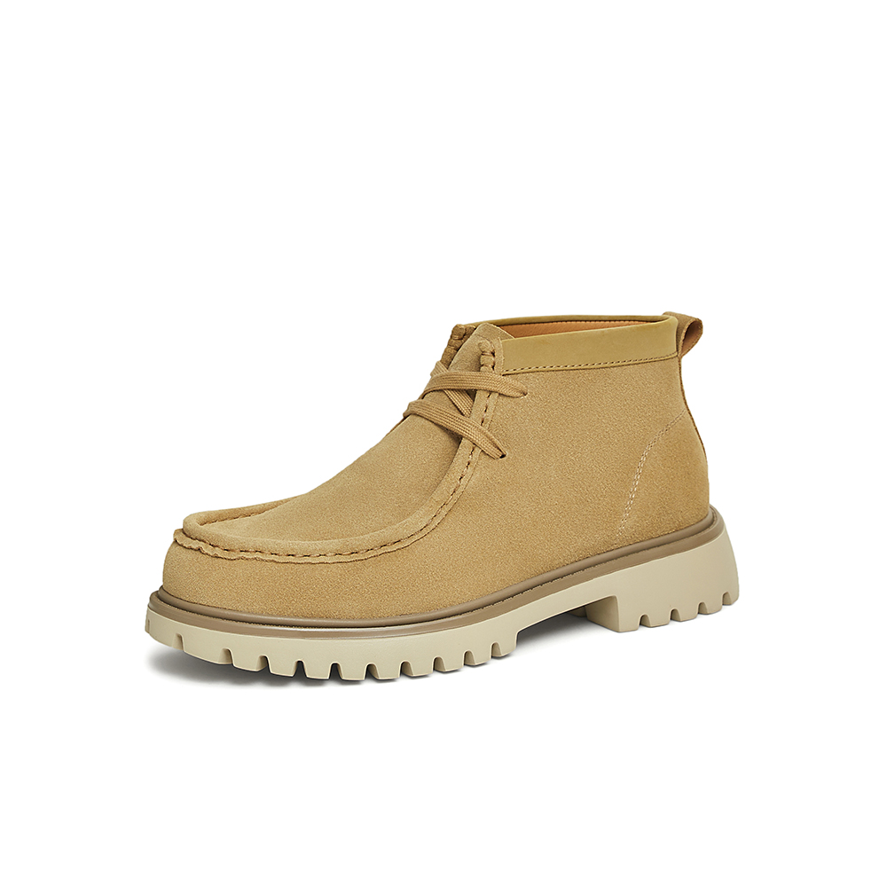 Короткие ботинки Martin Boot 3,5 см, мужские Tata, серый — фото 4
