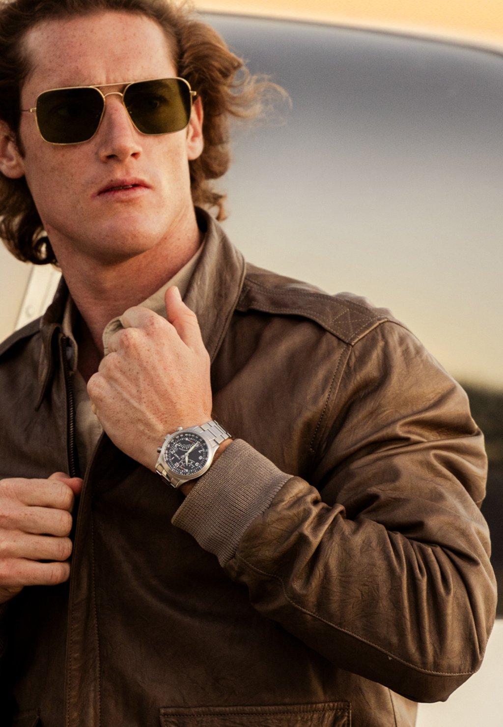 

Часы с хронографом WATERBURY TRADITIONAL FLY Timex, серебряный