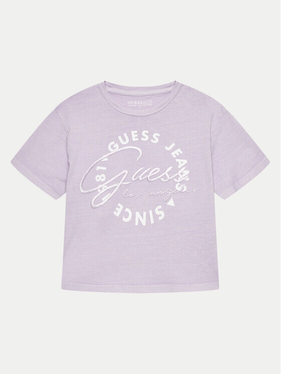 

Футболка Guess, фиолетовый