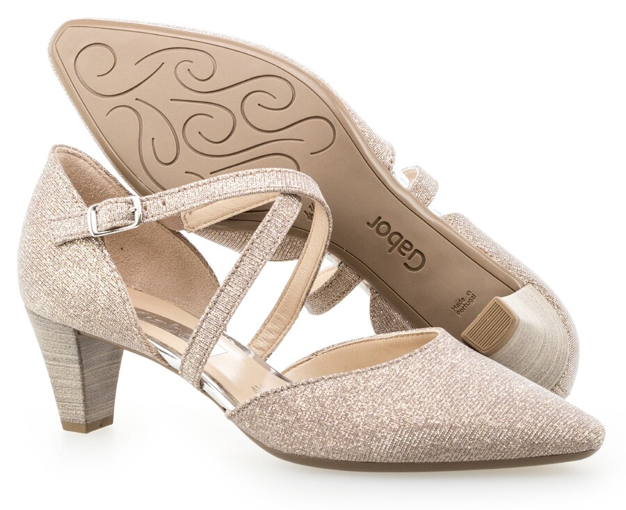 Туфли на высоком каблуке GABOR Pumps, цвет powder — фото 4