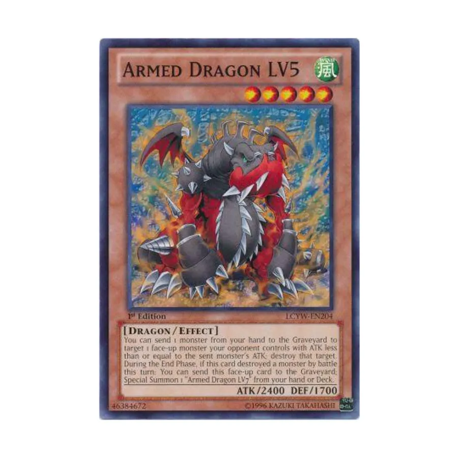 

CCG Вооруженный дракон LV5 (Обычный), Yu-Gi-Oh - Legendary Collection 3 - Singles