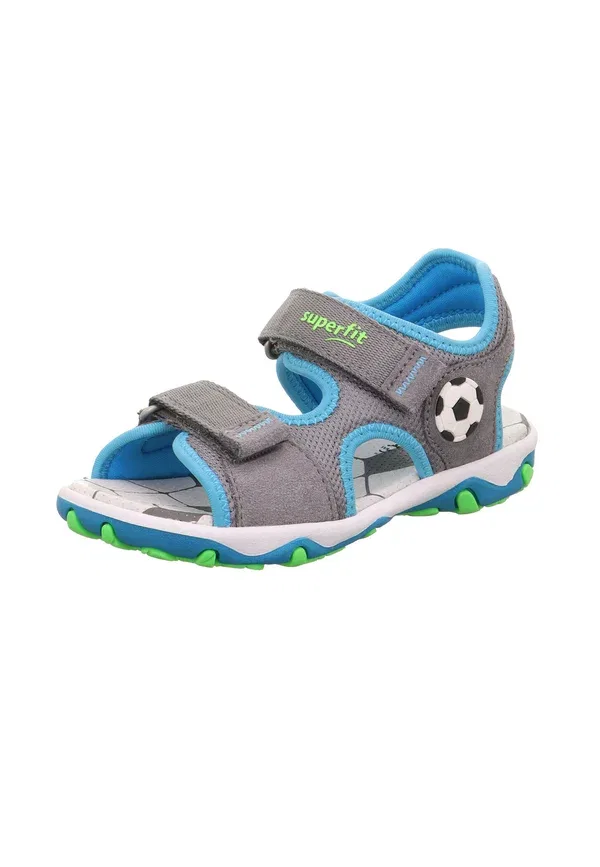 Сандалии Mike walking Superfit, светло-серый бирюзовый — фото 2