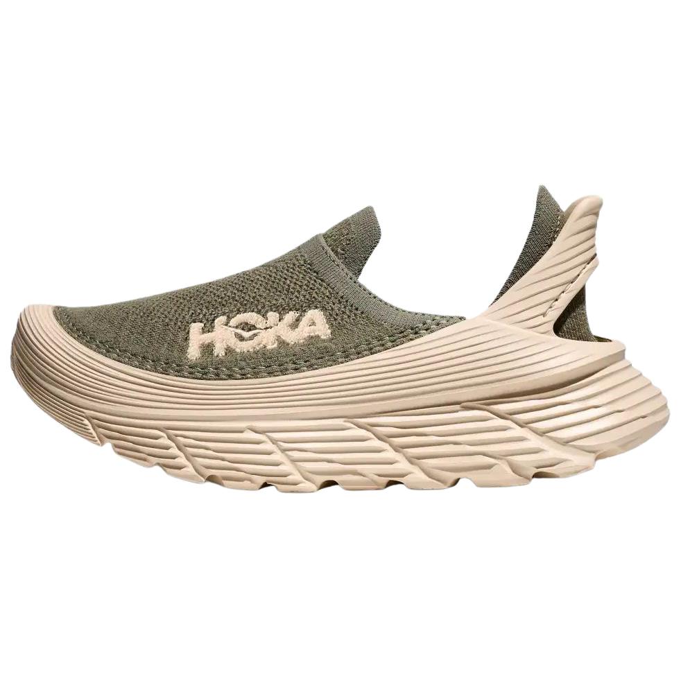 HOKA ONE ONE Кроссовки Restore TC Breathable Low Top для бега унисекс, зеленые