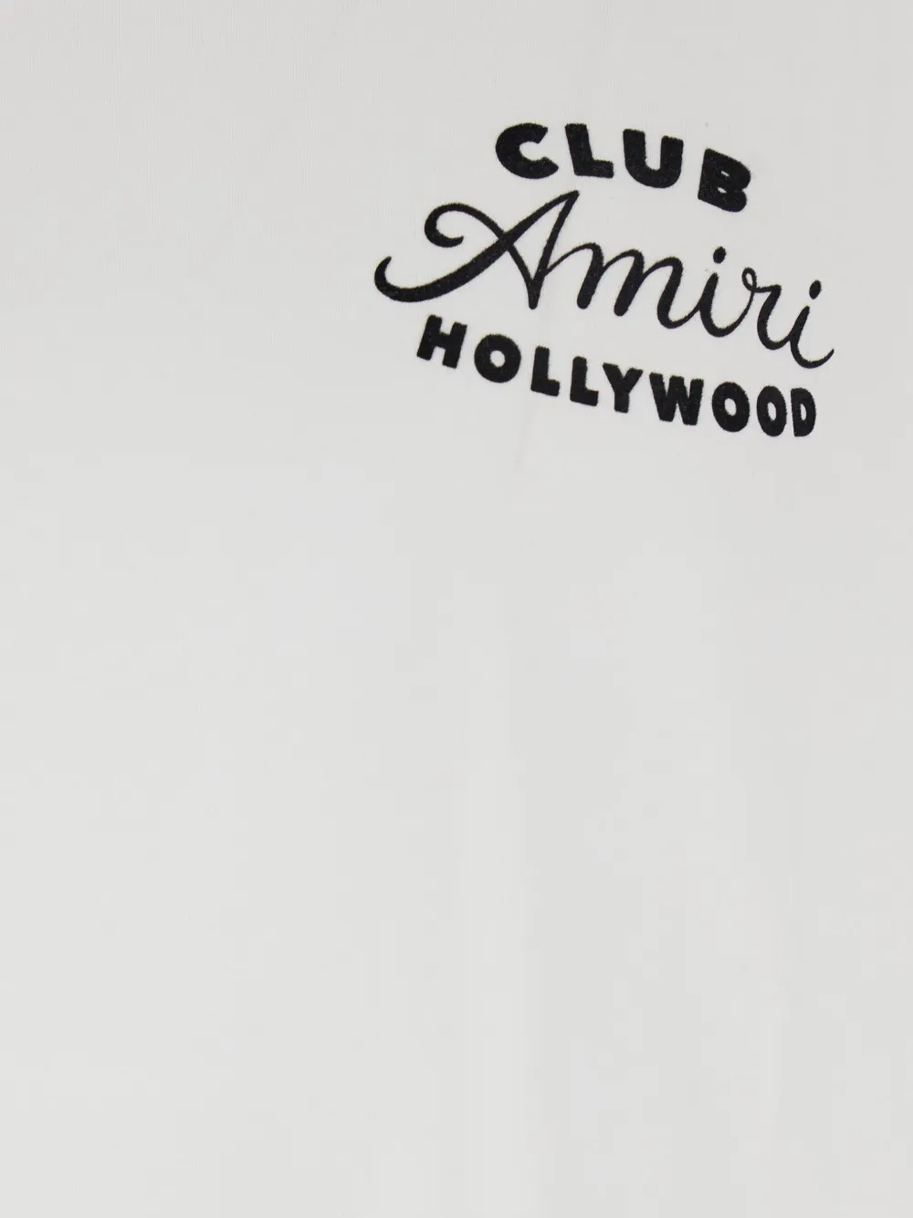 

Футболка с принтом AMIRI, белый