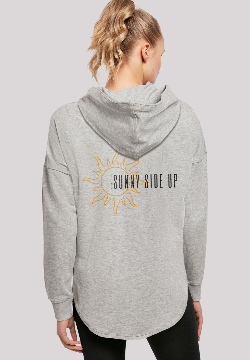 

Толстовка с капюшоном SUNNY SIDE UP - Sweatshirt F4NT4STIC, серый