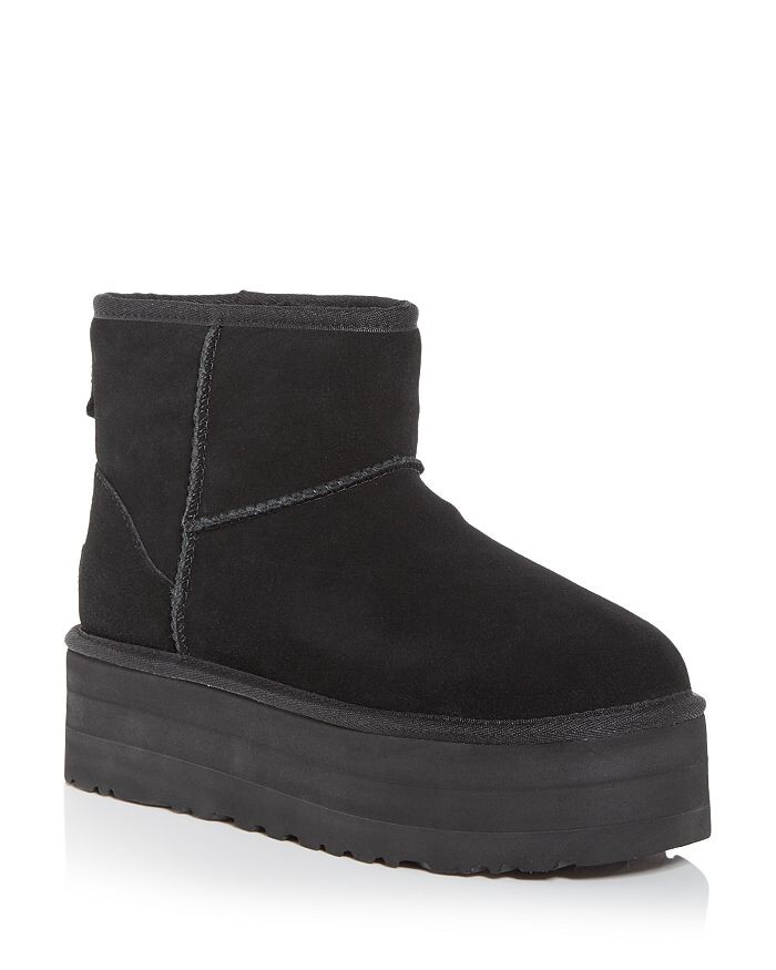 

Угги Women's Classic Mini на мини-платформе UGG, черный