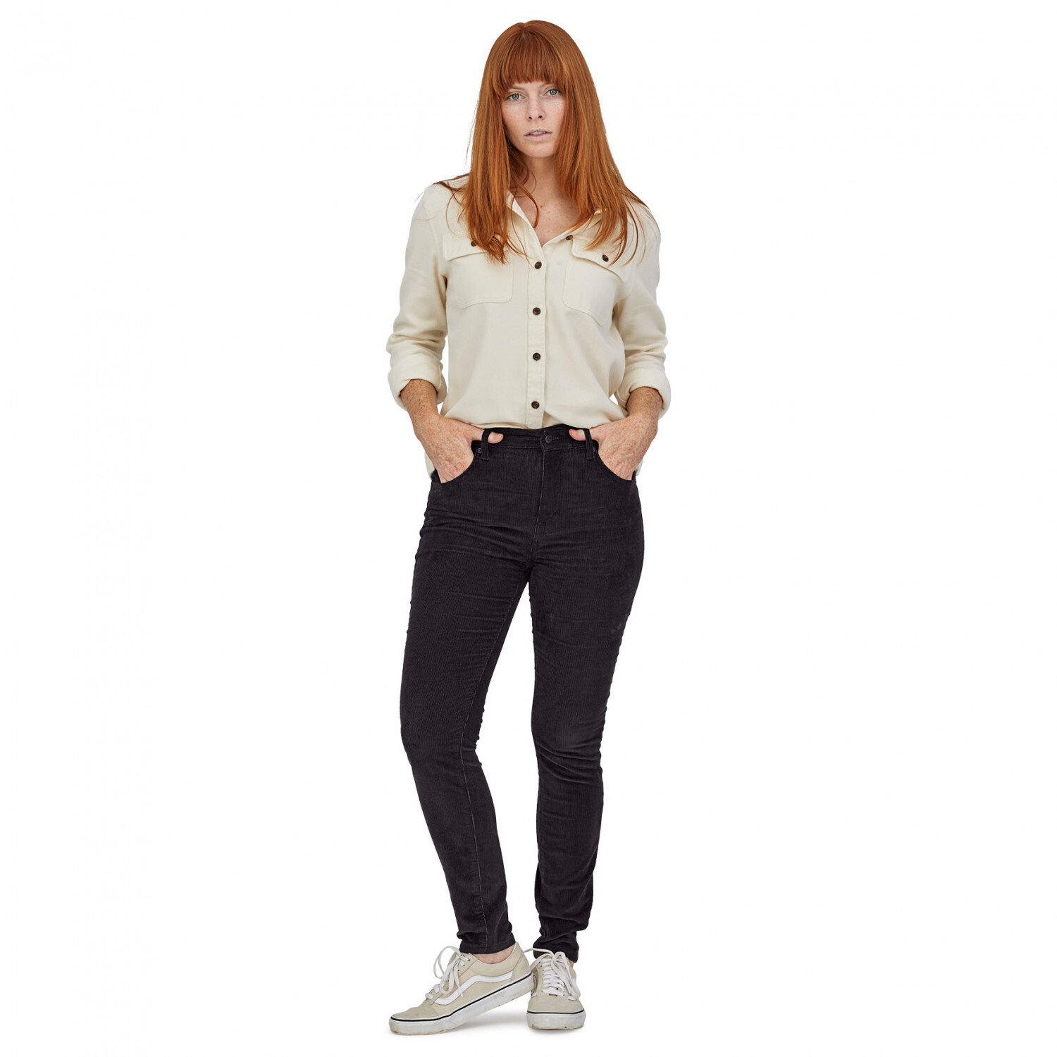 Повседневные брюки Patagonia Women's Organic Cotton Everyday Cords, цвет Smolder Blue — фото 4