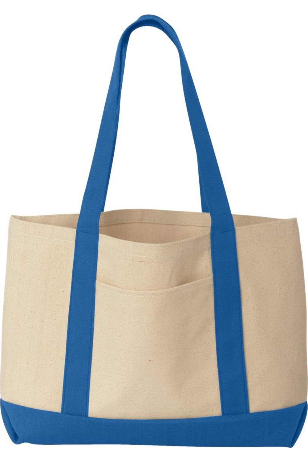 

Сумка-тоут Liberty Bags Leeward Boater, цвет natural/ royal