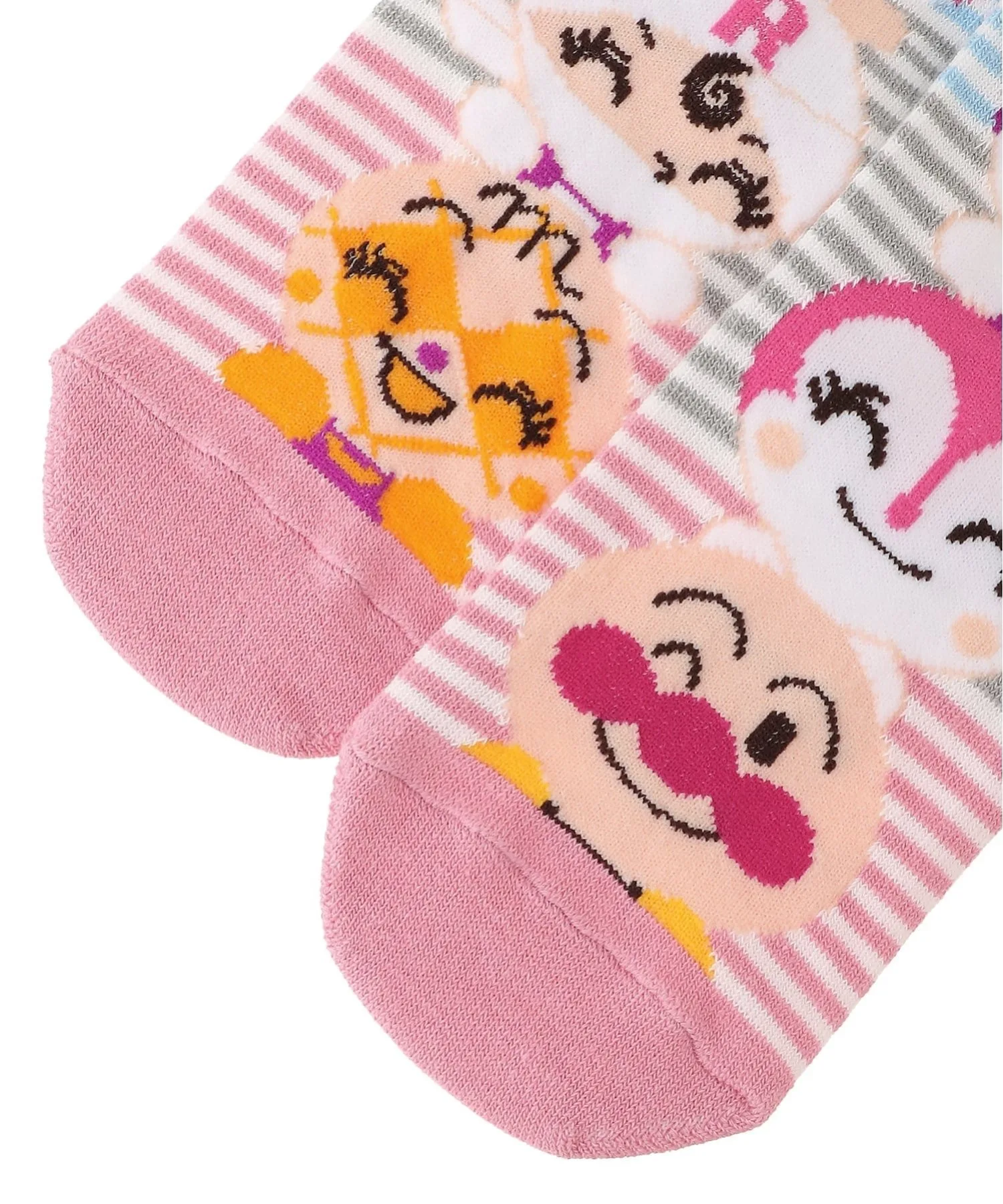 APKC/(K) Обычные носки Niconico Кокин-чан Докин-чан Anpanman Kids Collection, Light pink — фото 4