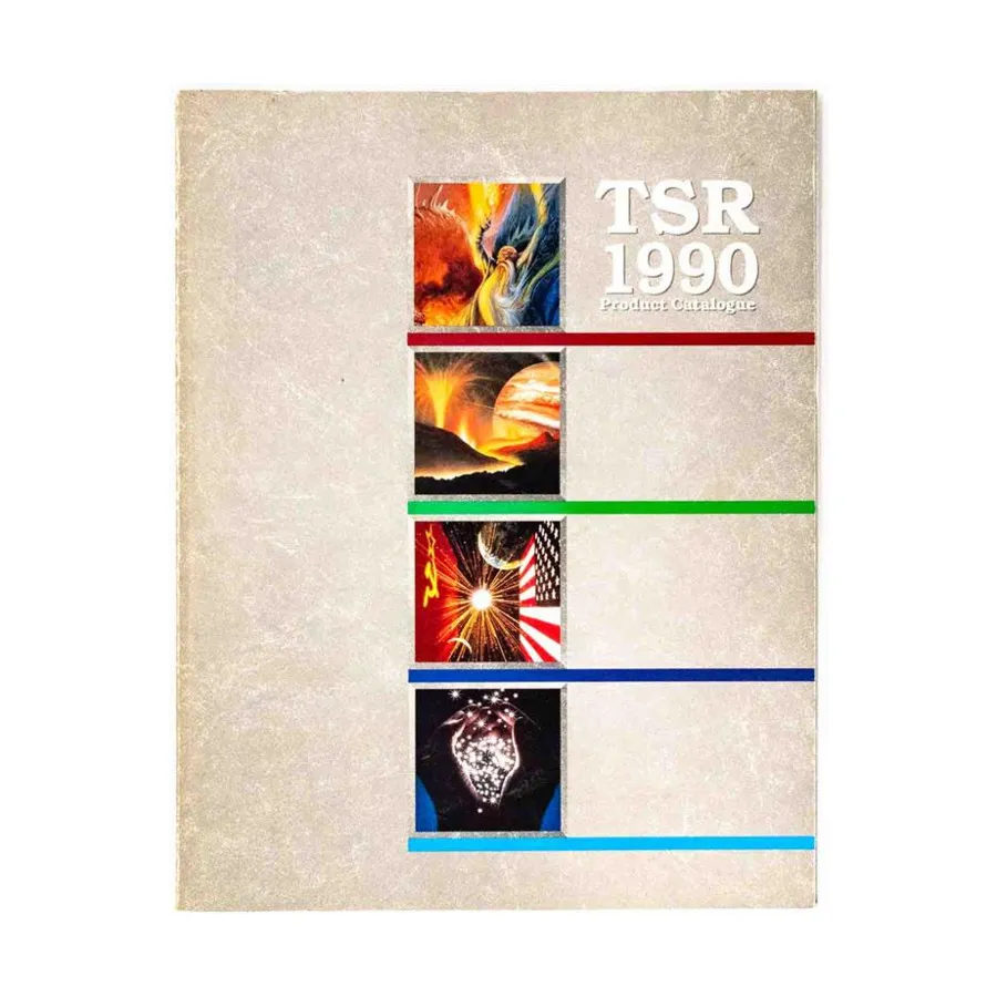 

1990 Product Catalogue, Catalogs (TSR), мягкая обложка