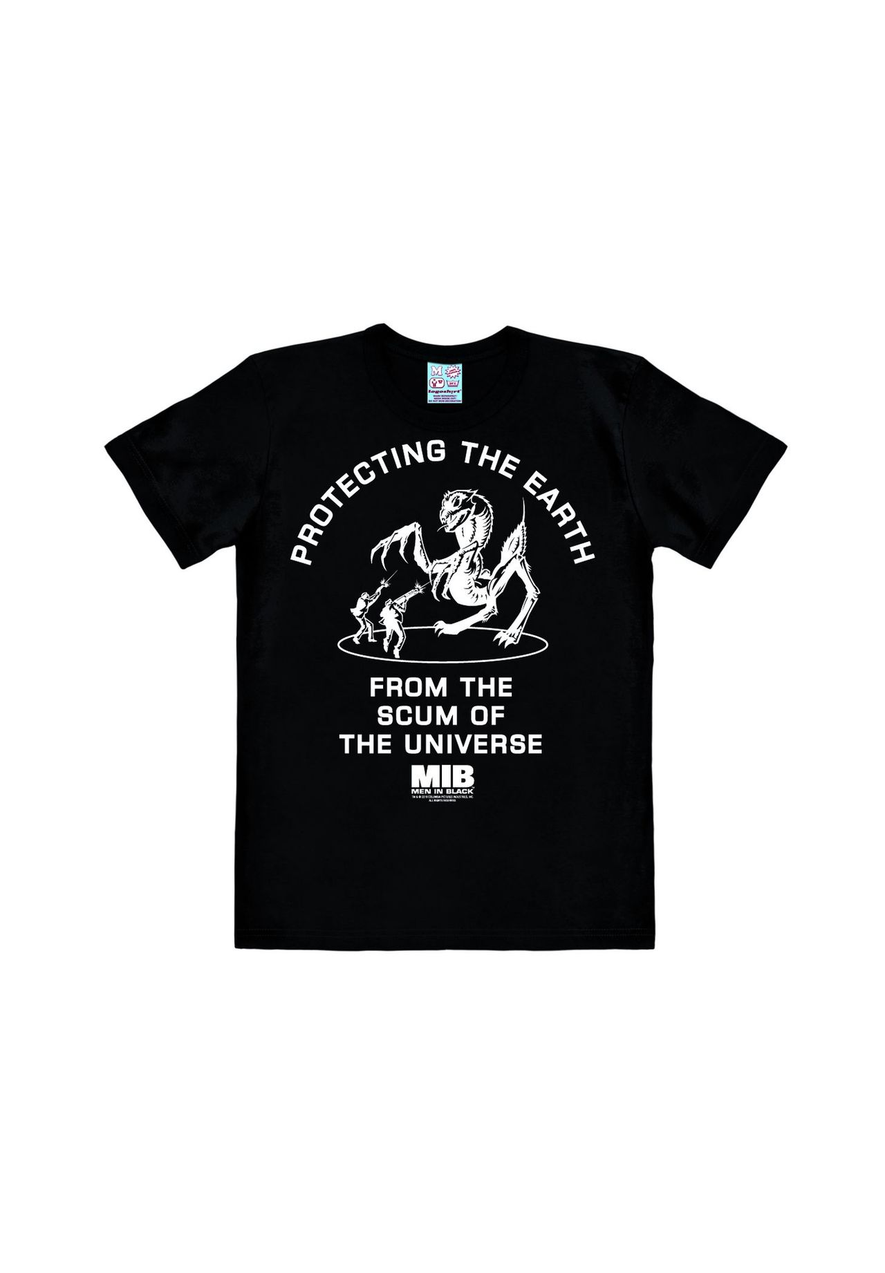 

Футболка Easyfit MIB - Защита Земли LOGOSHIRT, черный