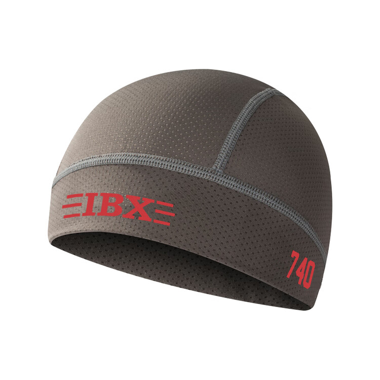 

He Jiagong Новая быстросохнущая кепка для хоккея, для детей, подростков и взрослых, влагоотводящая, защита от запаха, для роликов и хоккея на траве, серый + красный текст, универсальный размер