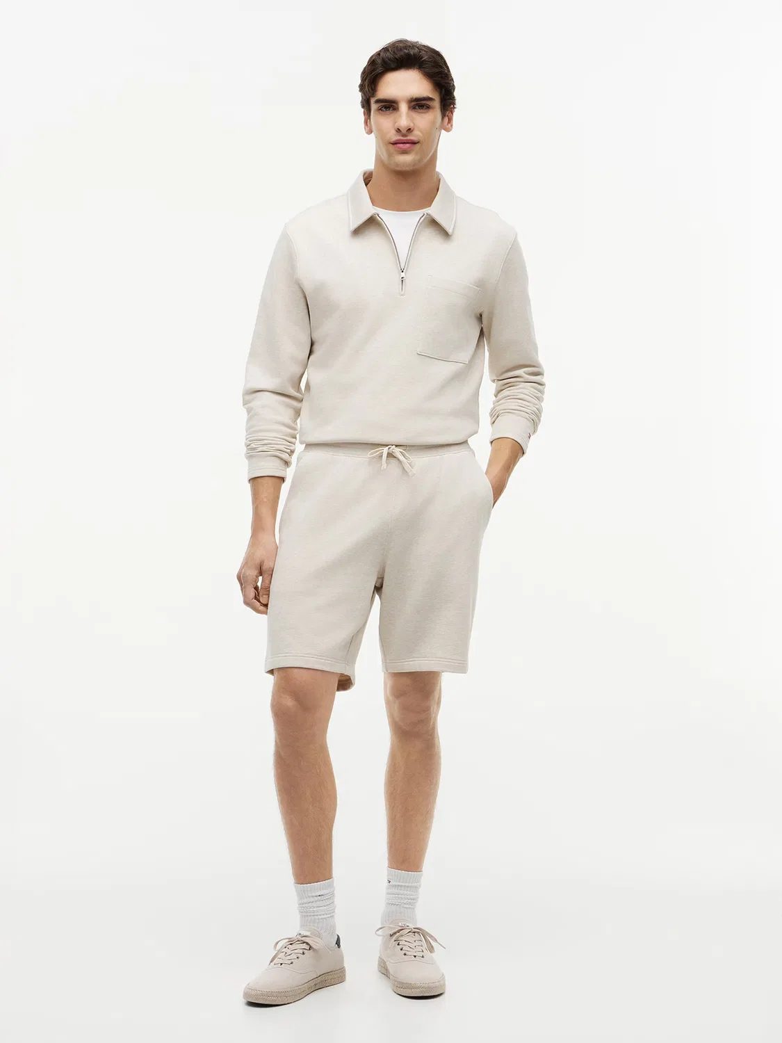 Обычные брюки 'ESSENTIAL' Tommy Hilfiger, Cream — фото 4