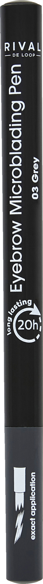 

Карандаш для бровей RIVAL DE LOOP Microblading Brow Pencil grey 03