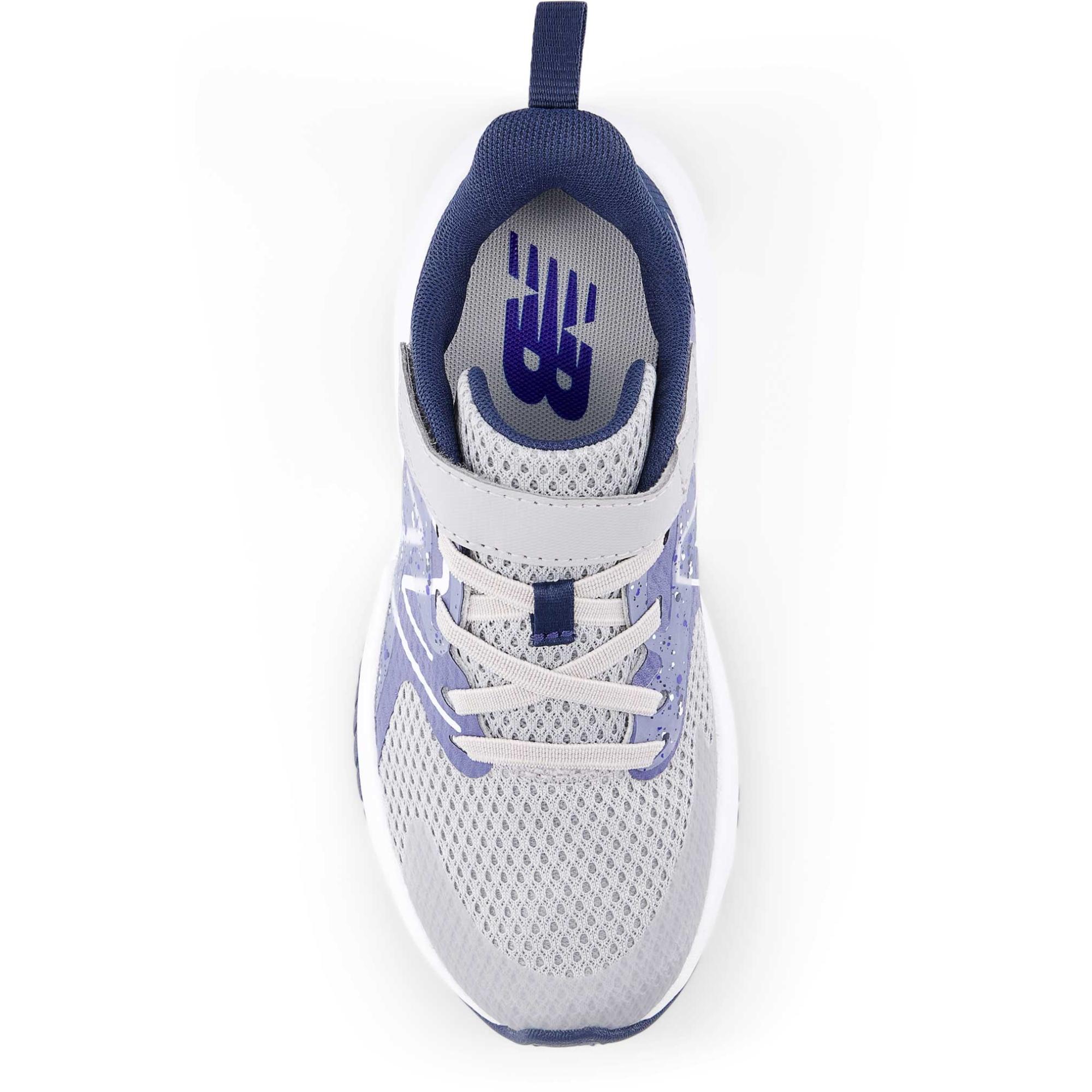 Детские беговые кроссовки Rave Run New Balance, Raincloud/Dreamstate/Navy — фото 4
