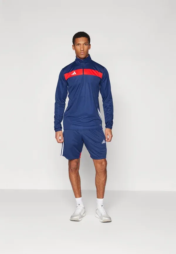 Футболка спортивная Adidas Performance Tiro25, цвет темно-синий/красный — фото 2