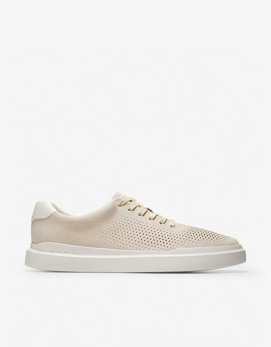 

Мужские кожаные кроссовки из перфорированного нубука Cole Haan, натуральный
