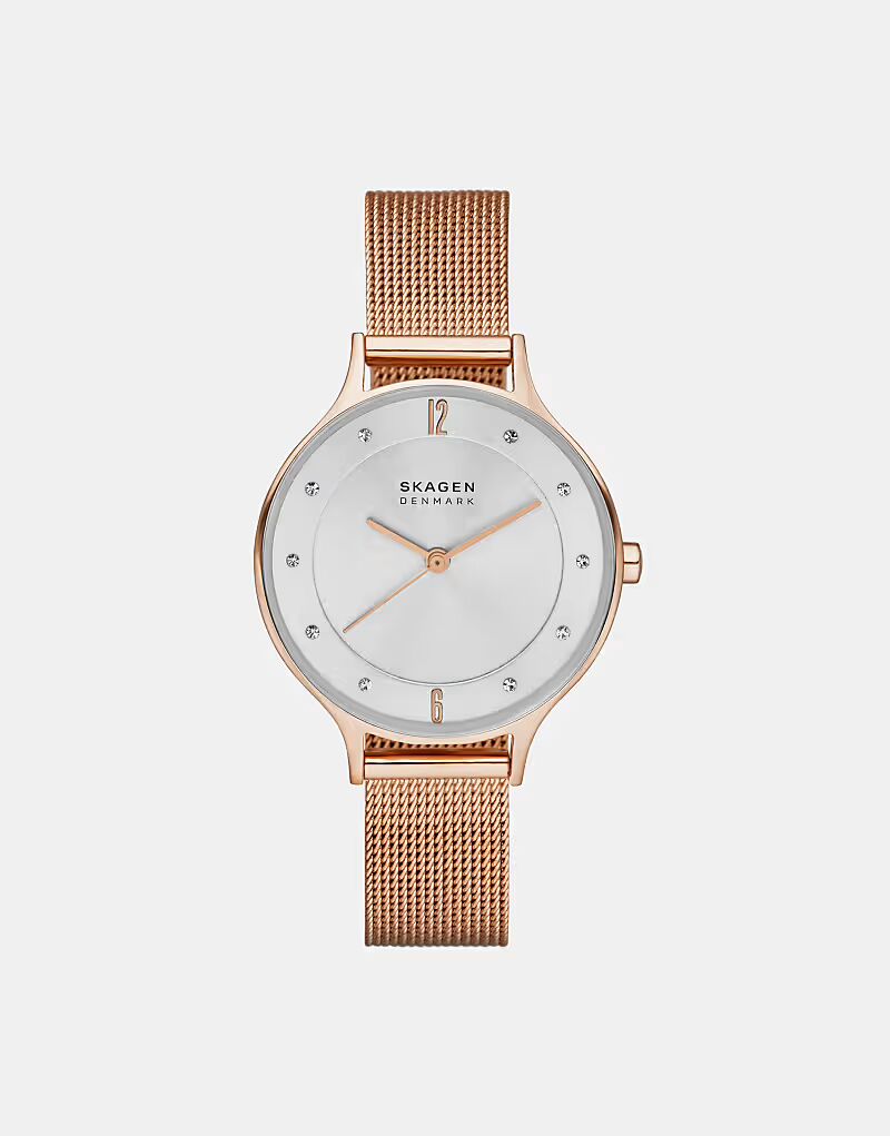 

Часы Skagen SKW2151 Anita Mesh в розовом золоте
