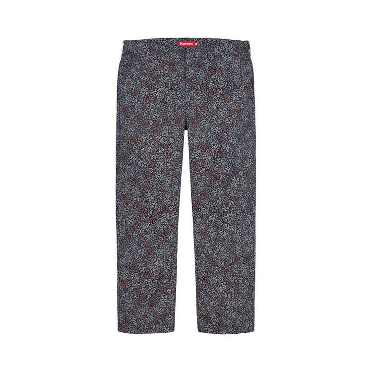 

Брюки Supreme Work Pant, Light Navy Floral Cards