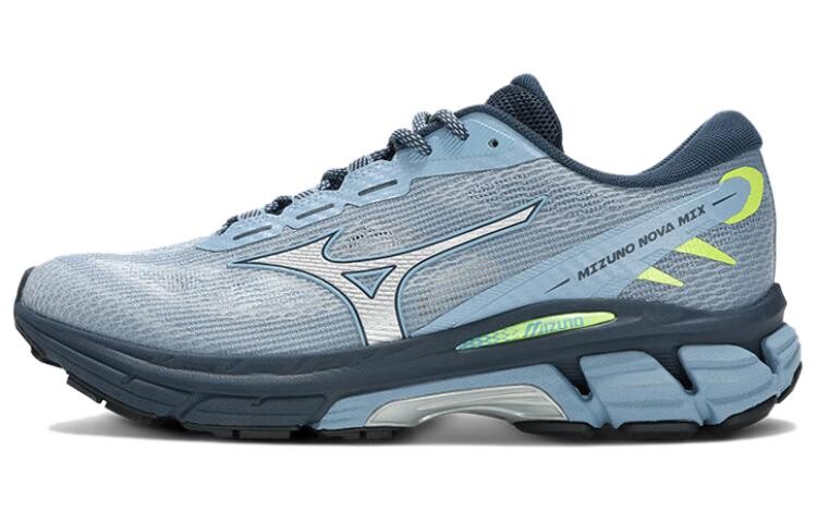 

Mizuno Кроссовки унисекс, Gray/Blue, Синий, Mizuno Кроссовки унисекс, Gray/Blue