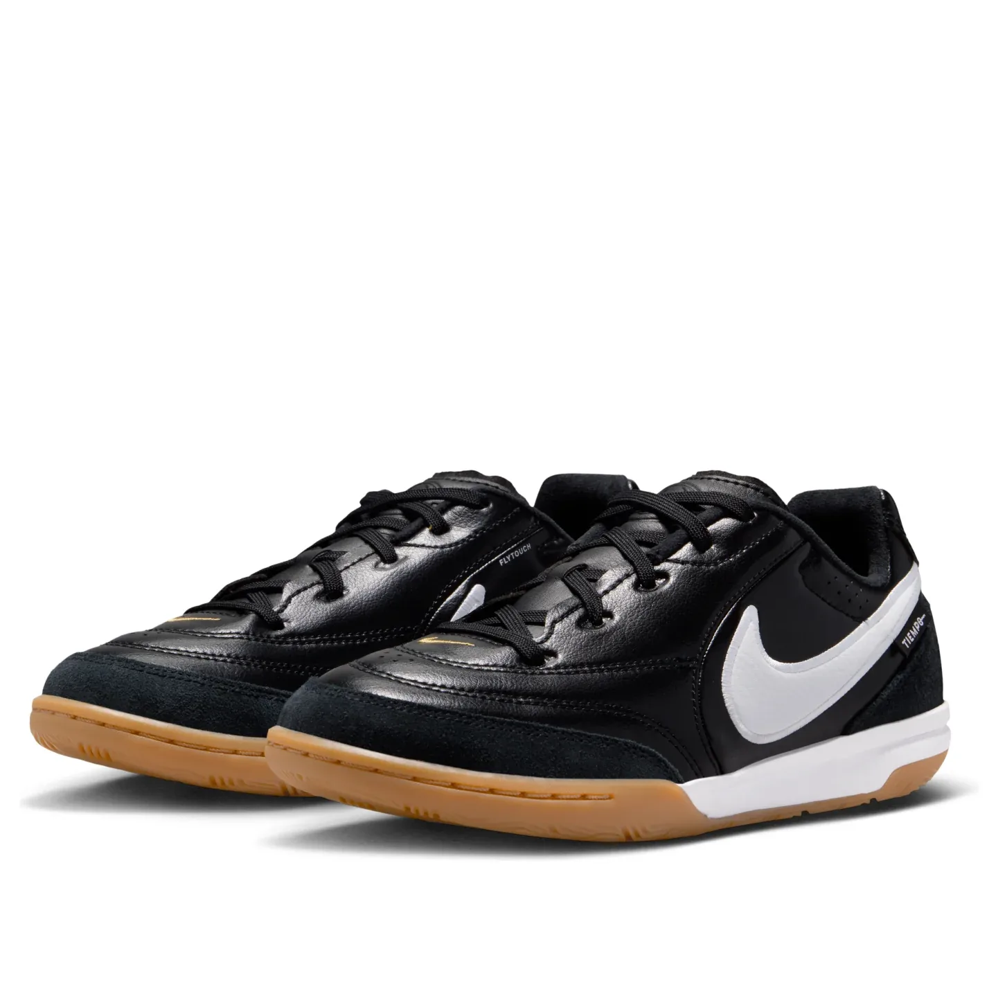 Кроссовки (GS) Nike JR. Tiempo Streetgato IC 'Black White' — фото 4