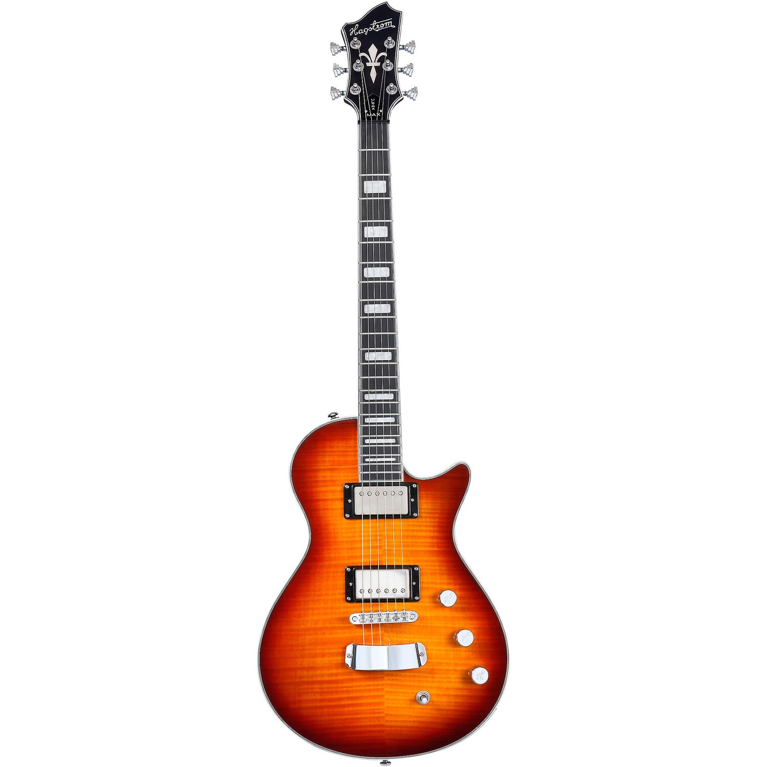 

Электрогитара Hagstrom Ultra Max Golden Eagle Burst Gloss