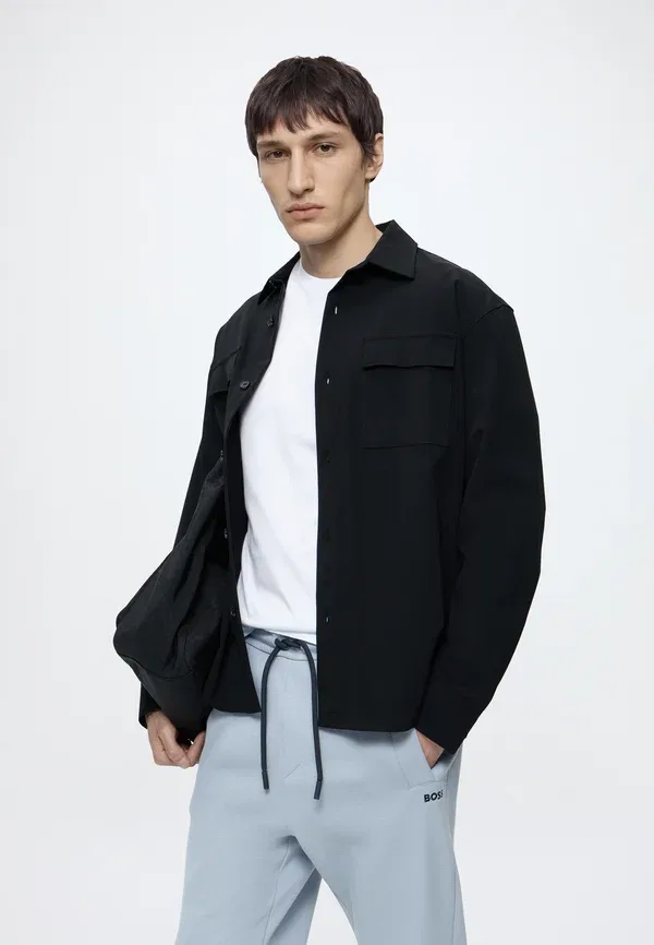 Штаны спортивные Union hadiko tracksuit bottoms Boss, тёмно-серый — фото 4