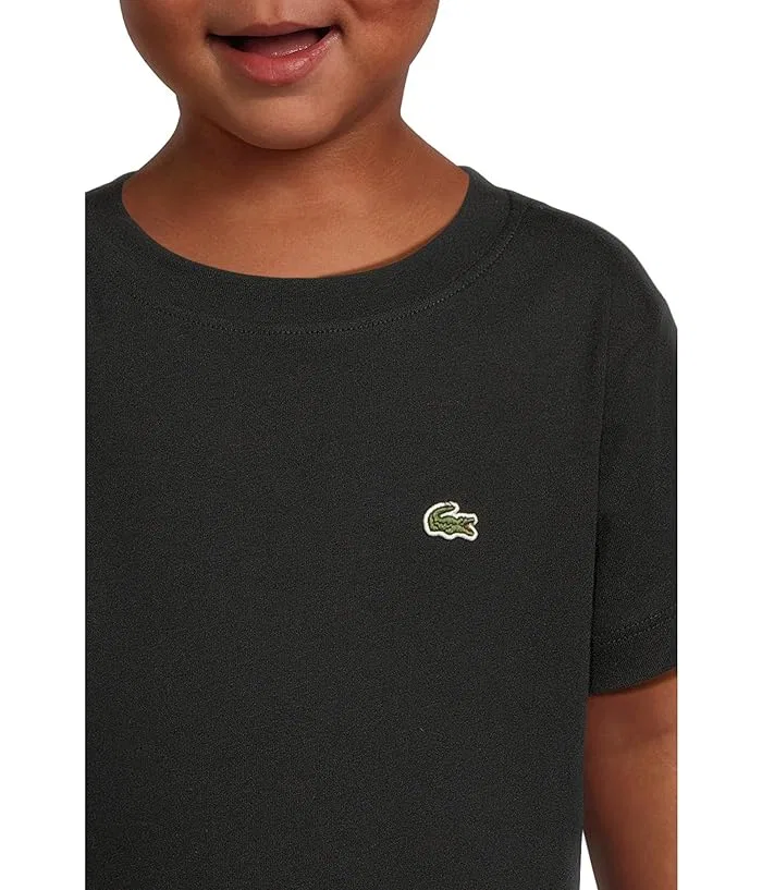 Футболка повседневная Core Tee Lacoste Kids, Noir — фото 3
