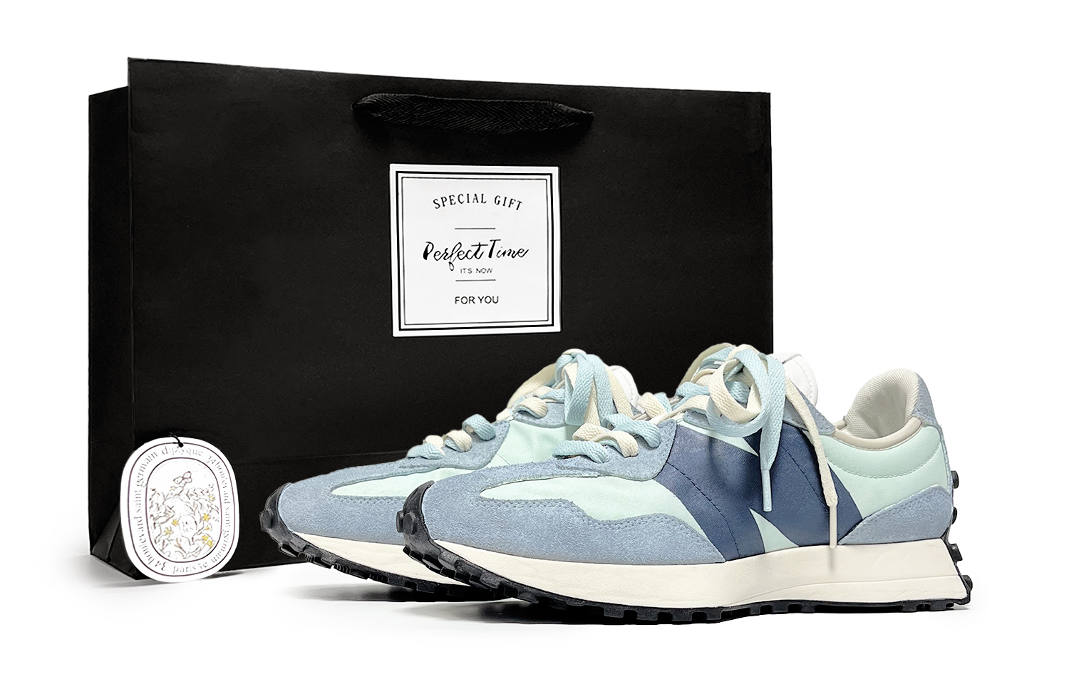 

New Balance Кроссовки мужские NB 327 Low Top, синие