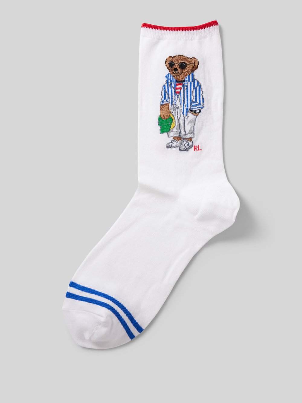 

Носки с этикеткой Polo Ralph Lauren, белый