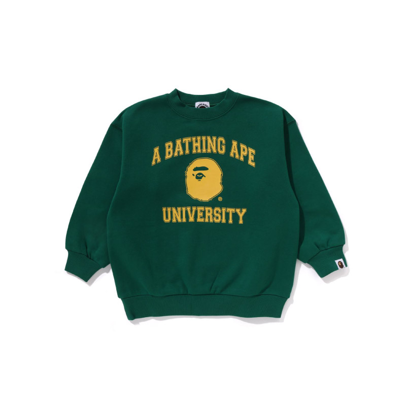 

Толстовка для детей 3-7 лет A BATHING APE, зеленый GRX