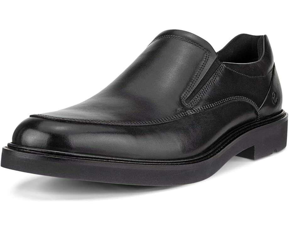

Лоферы ECCO London Apron Toe Slip-On, черный