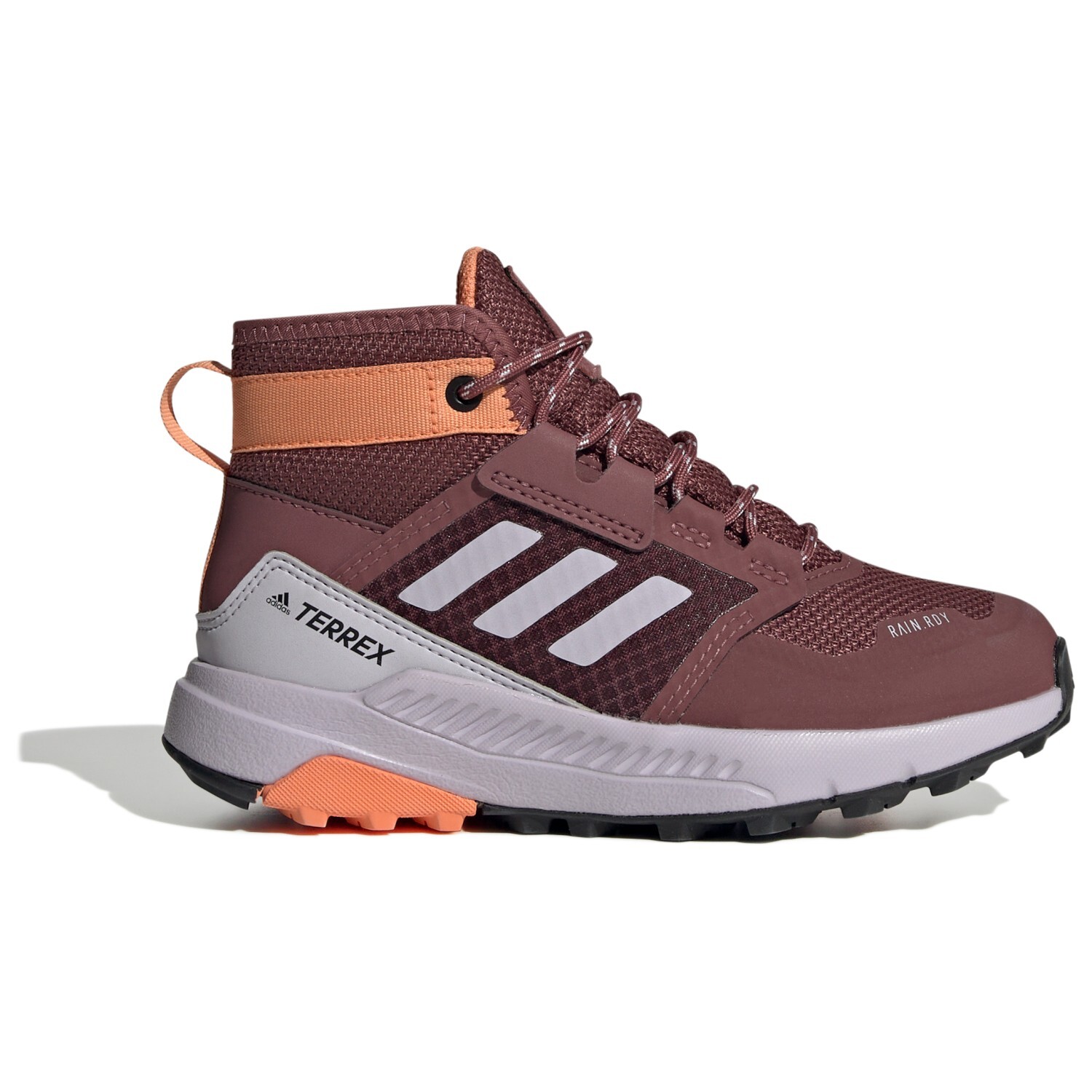 

Мультиспортивная обувь Adidas Terrex Terrex Trailmaker Mid Rain Ready, цвет Quiet Crimson/Silver Dawn/Amber Tint