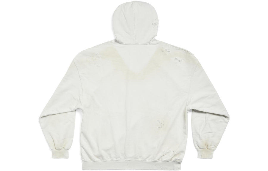 Худи Balenciaga Skater Hoodie Oversized 'White', белый — фото 2