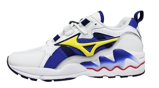 Волновой райдер в спортивном стиле 1 и тренер для мужчин Mizuno, белый — фото 3