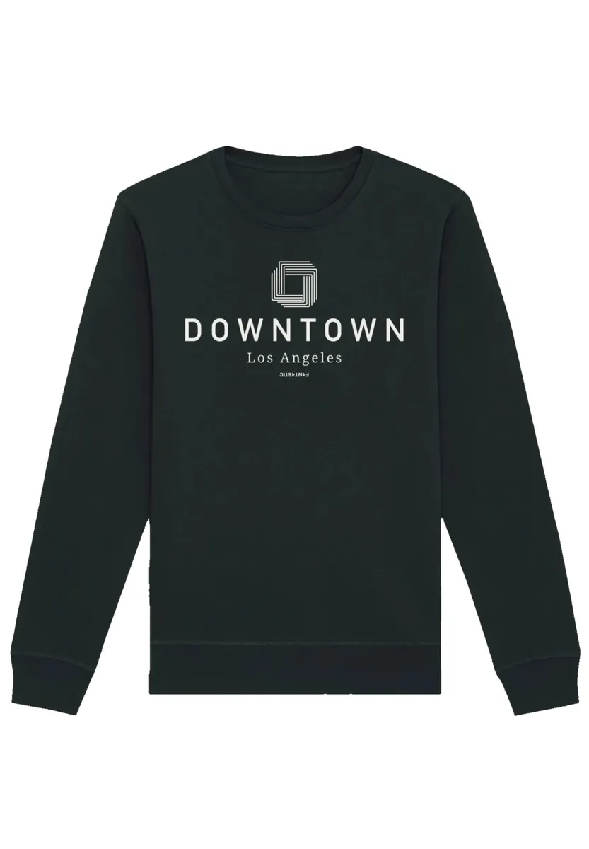 

Толстовка F4NT4STIC "Downtown LA", принт, черный