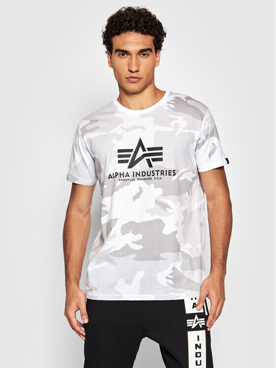 

Футболка стандартного кроя Alpha Industries, белый