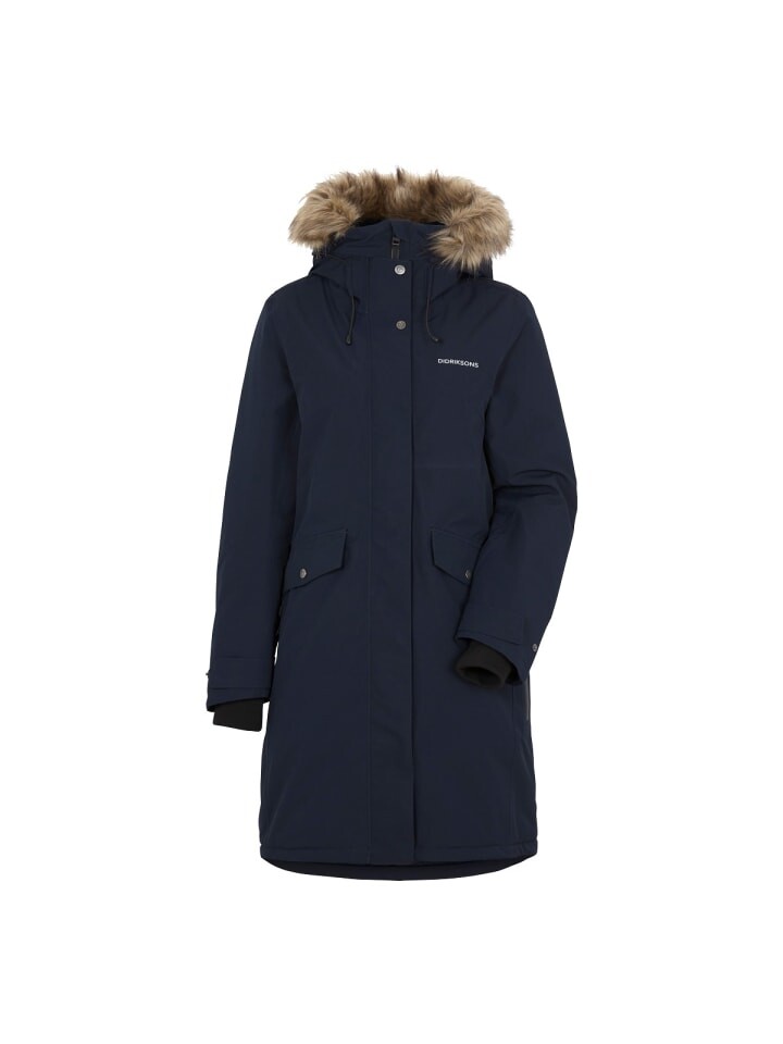 

Пуховик Didriksons Parka Erika, цвет dark night blue