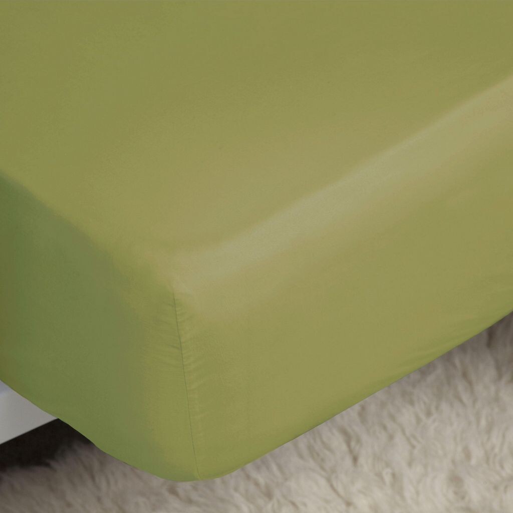 

Простыня Belledorm Percale Easy Care на подкладке BM171 (King Size) (Оливковый)