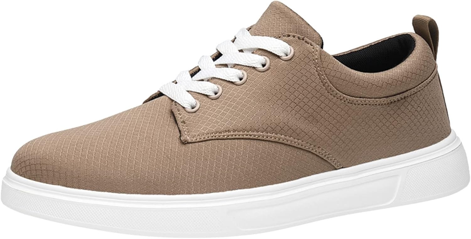 

Мужские кеды из холста с низким верхом Классические мужские кроссовки из холста Удобные прогулочные повседневные кроссовки на шнуровке Generic, хаки