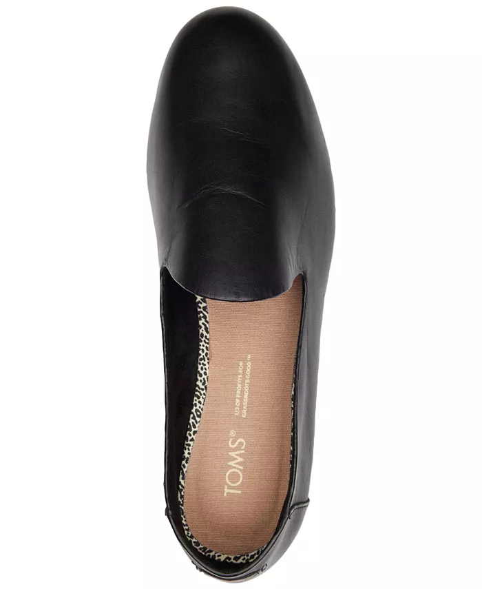 Женские лоферы Darcy Slip-On Toms, черный — фото 4