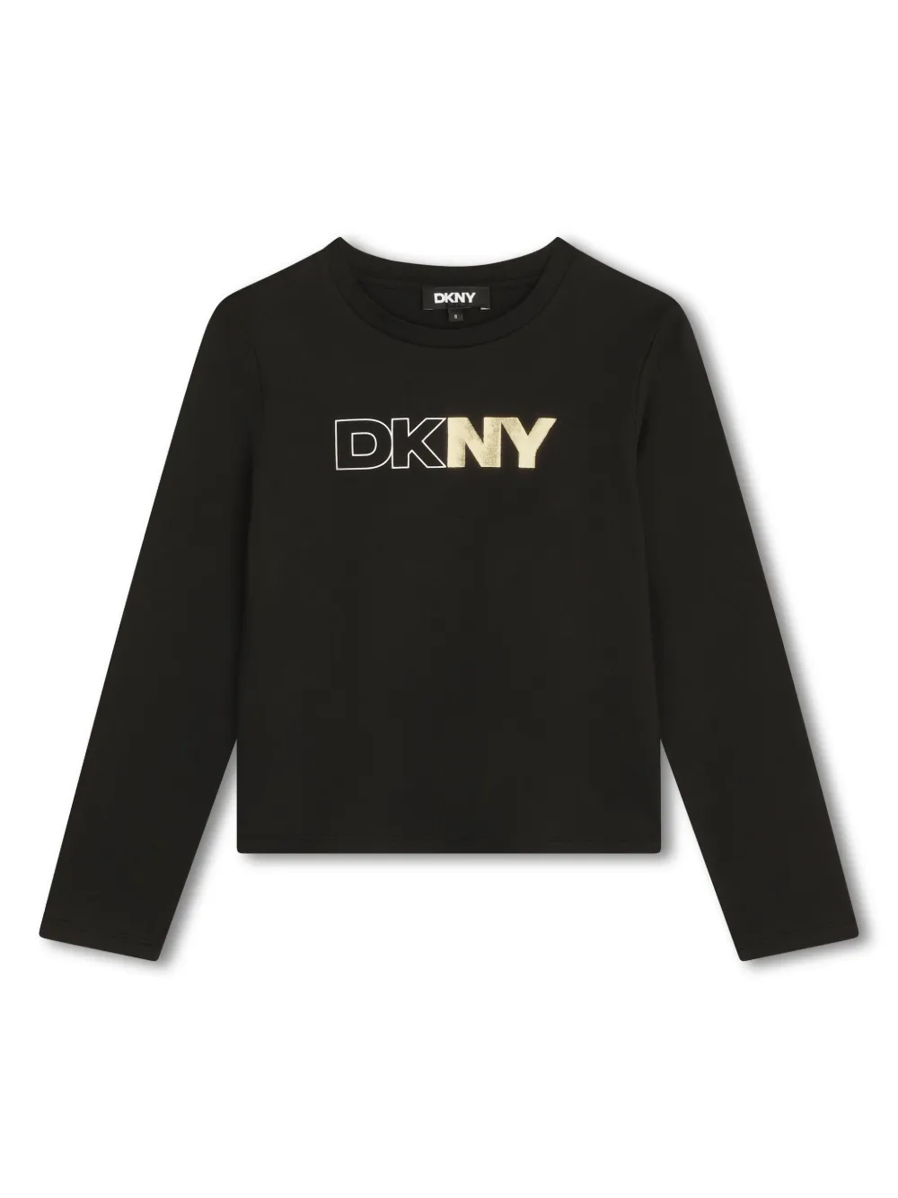 

Футболка с логотипом Dkny Kids, черный