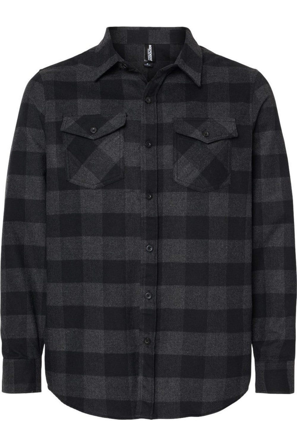

Рубашка фланелевая Independent Trading Co Independent Trading Co., цвет charcoal heather/ black