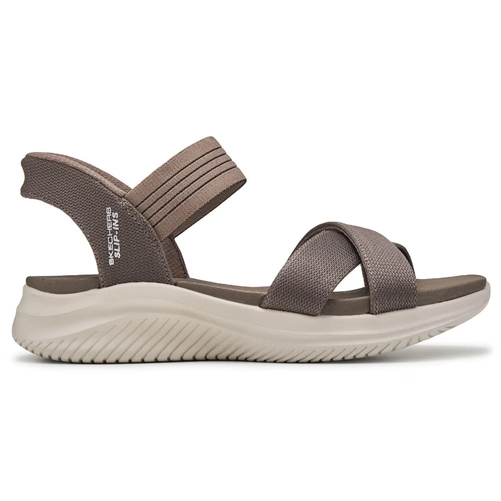 Сандалии Slip-Ins Ultra Flex 3.0 Never Better Skechers, dark taupe — фото 2