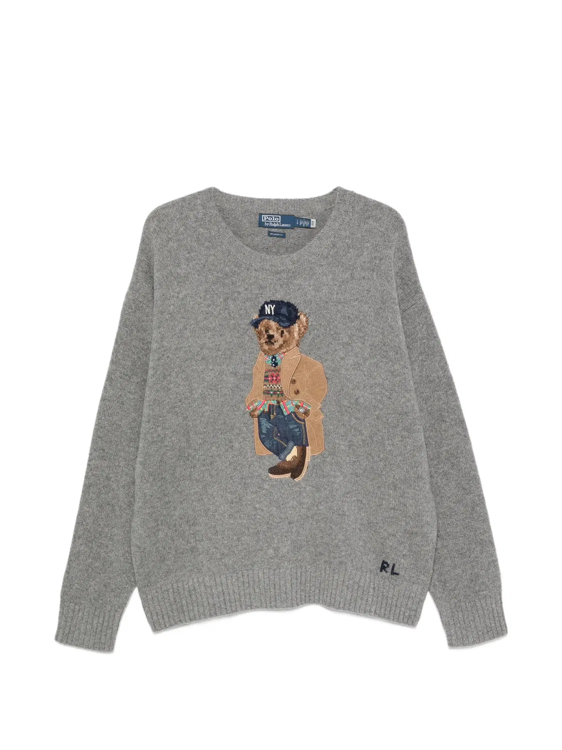 Polo Ralph Lauren Джемпер Polo Bear серый